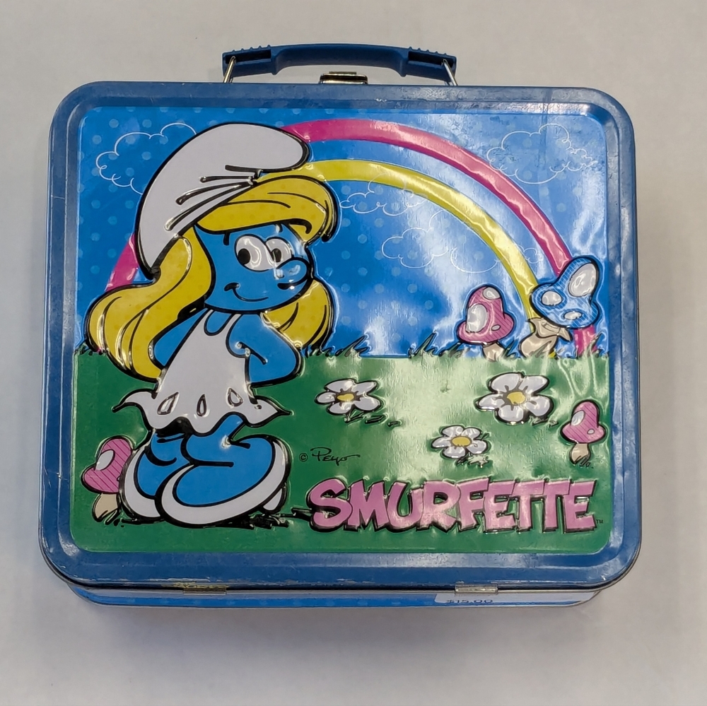 Tin Smurfette Lunchbox
